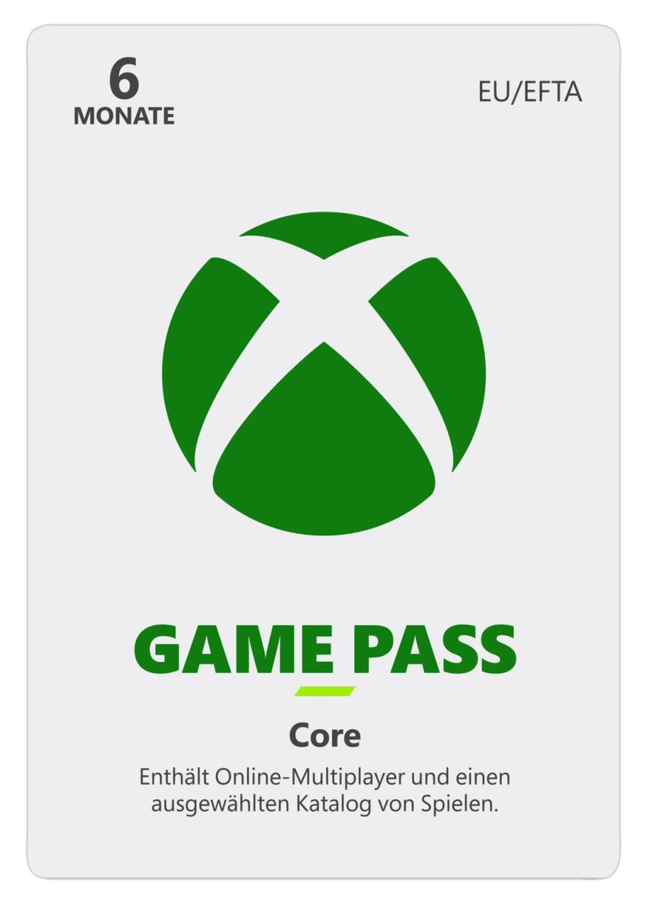 Microsoft Xbox Game Pass Core 6 Monate ESD Download von Microsoft