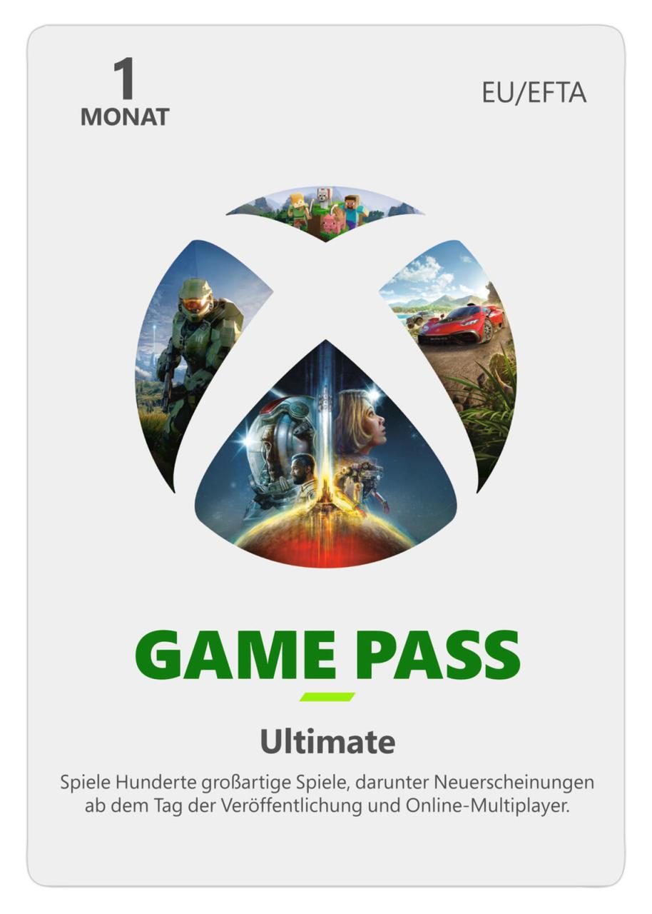 Microsoft Xbox Game Pass Ultimate 1 Monat ESD Download von Microsoft