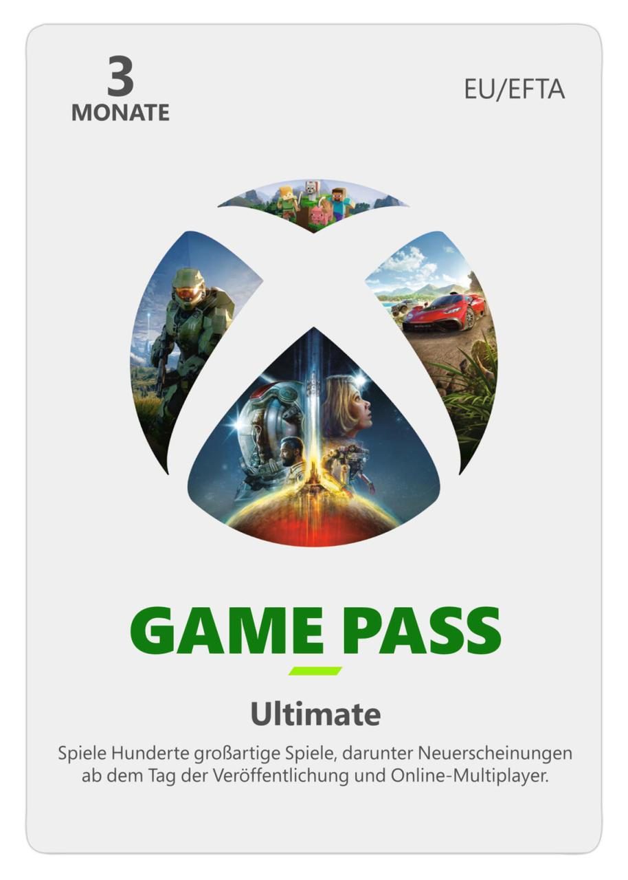 Microsoft Xbox Game Pass Ultimate 3 Monate ESD Download von Microsoft