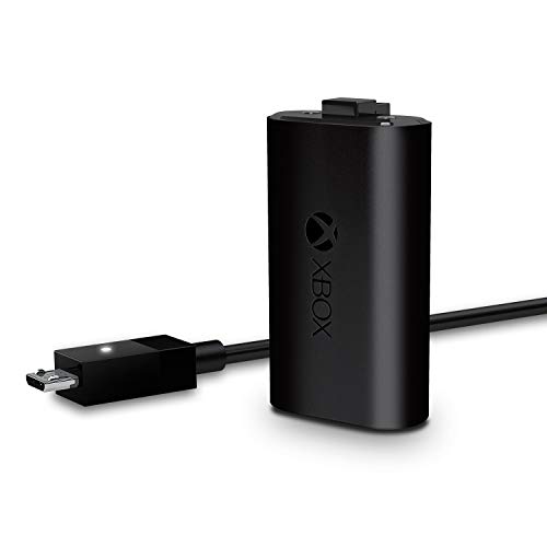 Microsoft Xbox One Play & Charge Kit - Spielkonsolenteile & -zubehör (Charge kit, Xbox One, Schwarz, Xbox One, Verkabelt, 1 Stück(e)) von Microsoft