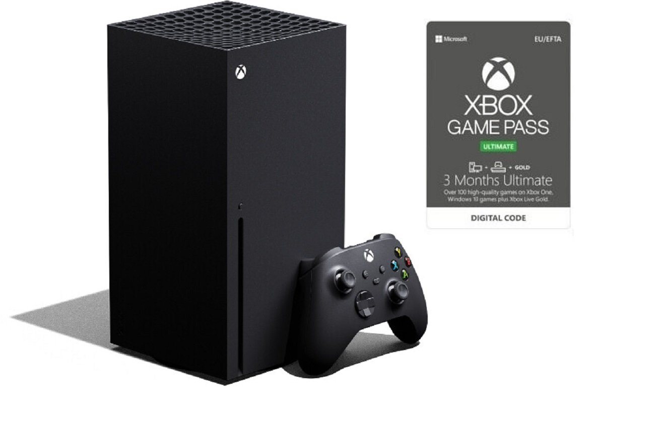Microsoft Xbox Series X 1 TB + Xbox Game Pass Ultimate - 3-Monats-Abo Xbox-Controller von Microsoft