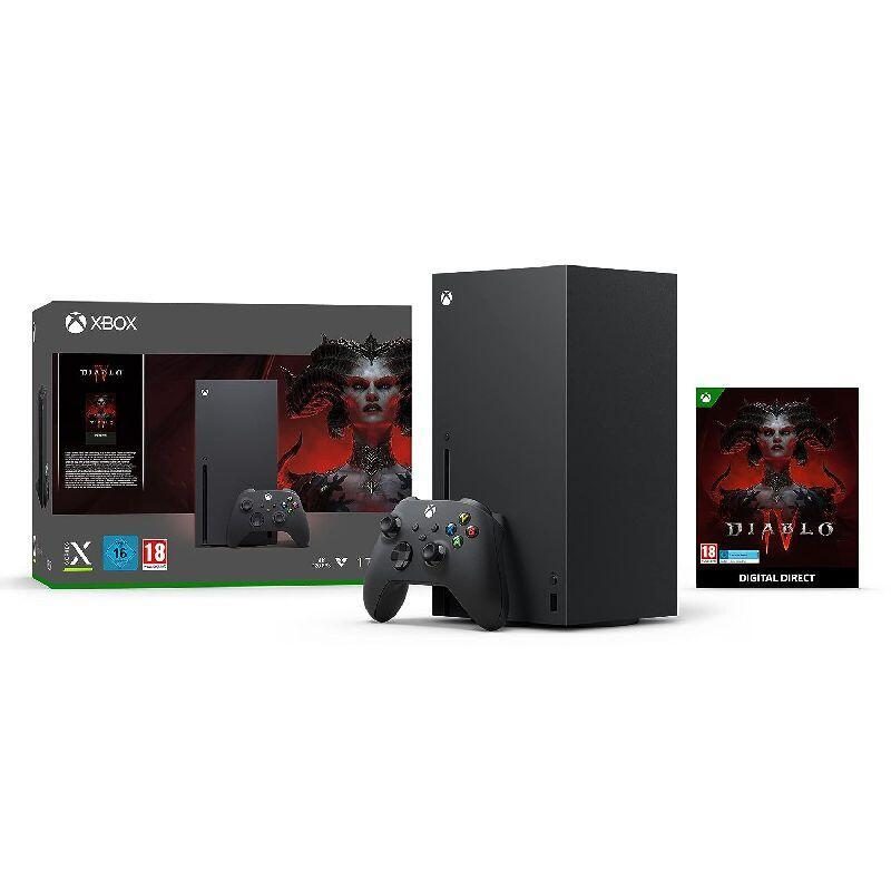 Microsoft Xbox Series X 1TB schwarz & Diablo IV Bundle von Microsoft