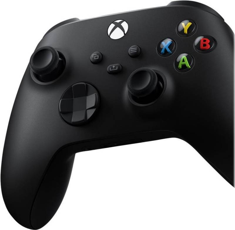 Microsoft Xbox Wireless Controller Black - Gamepad - Xbox One,Xbox One S,Xbox One X - Analog / Digital - Schaltfläche Zurück - D-Pad - Menü-Taste - Modus-Taste - Schaltfläche Optionen - Schaltfläche... - Verkabelt & Kabellos - Bluetooth/USB (QAT-00002) von Microsoft