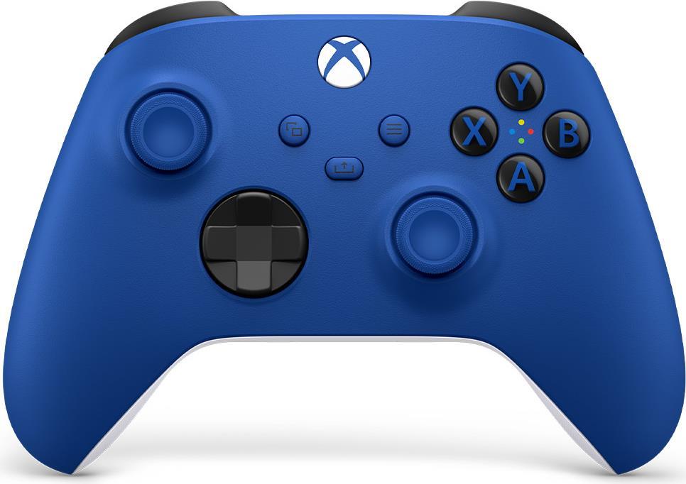 Microsoft Xbox Wireless Controller Blau - Weiß Gamepad Analog / Digital Android - PC - Xbox One - Xbox One S - Xbox One X - Xbox Series S - Xbox Series X - iOS (QAU-00009) von Microsoft
