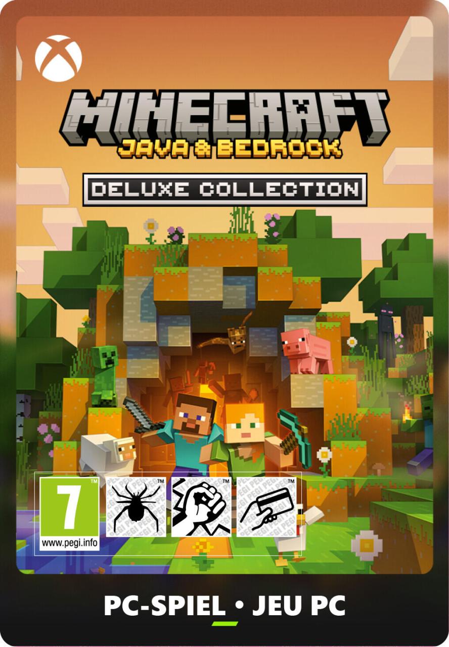 Minecraft: Java & Bedrock Edition Deluxe Collection - (PC) ESD Download von Microsoft