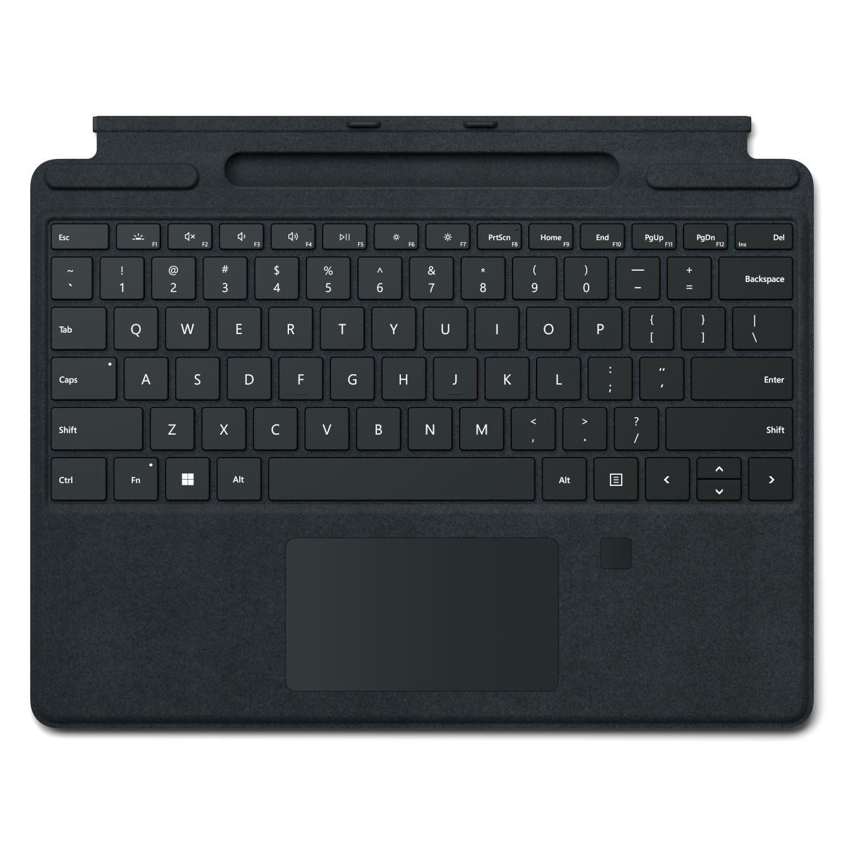 Mircosoft Surface Pro Signature Keyboard + Fingerprint&Charge black von Microsoft