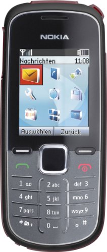 Nokia 1662 Handy (4,5 cm (1,8 Zoll) Display, FM-Radio) schwarz von Microsoft