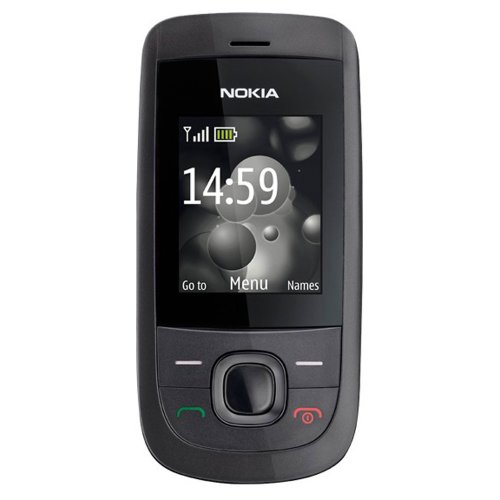 Nokia 2220 Slide Dual-Band GPRS Graphit Handy von Microsoft