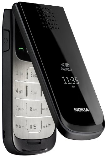 Nokia 2720 Fold Handy (4,6 cm (1,8 Zoll) Display, Bluetooth, 1,3 Megapixel Kamera) schwarz von Microsoft