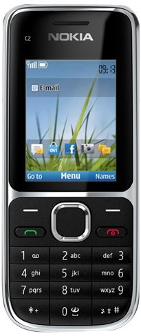 'Nokia C2 – 01 Handy – Freien (2 Display, 3.2 MP Kamera, 64 MB RAM), Schwarz von Microsoft