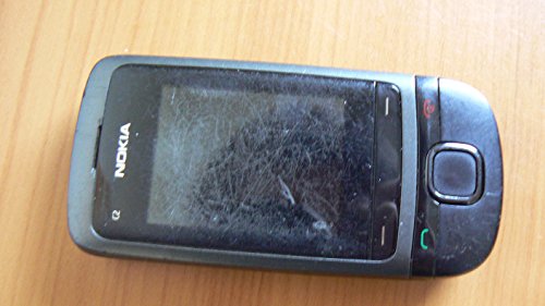 Nokia C2-05 Slider-Handy (5,1 cm (2 Zoll) Display, VGA-Kamera) dunkelgrau von Microsoft