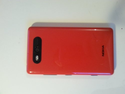 Nokia Lumia 820 Smartphone (10,9 cm (4,3 Zoll) ClearBlack OLED WVGA Touchscreen, 8 Megapixel Kamera, 1,5 GHz Dual-Core-Prozessor, NFC, LTE-fähig, Windows Phone 8) gloss red von Microsoft