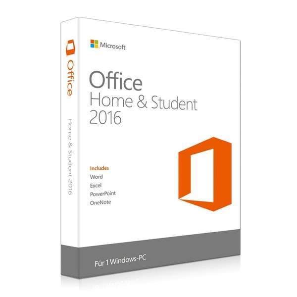 OFFICE 2016 HOME & STUDENT - Produktschlüssel - Vollversion - Sofort-Download - 1 PC von Microsoft