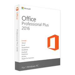 OFFICE 2016 PROFESSIONAL PLUS - Produktschlüssel - Vollversion - Sofort-Download - 1 PC von Microsoft