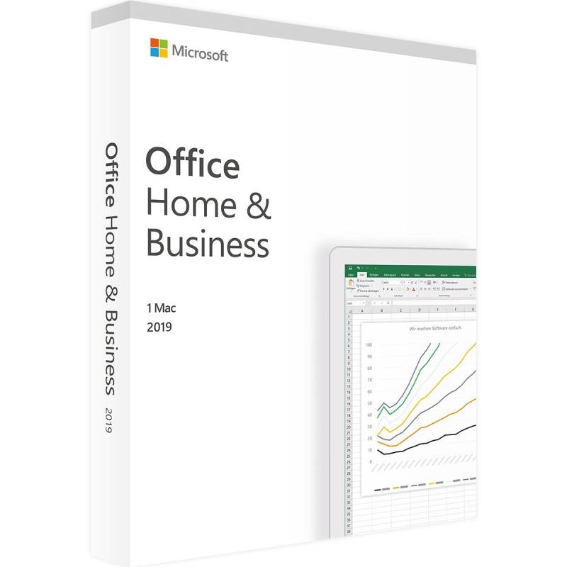 OFFICE 2019 HOME & BUSINESS FÜR MAC - Produktschlüssel - Vollversion - Sofort-Download - 1 PC von Microsoft