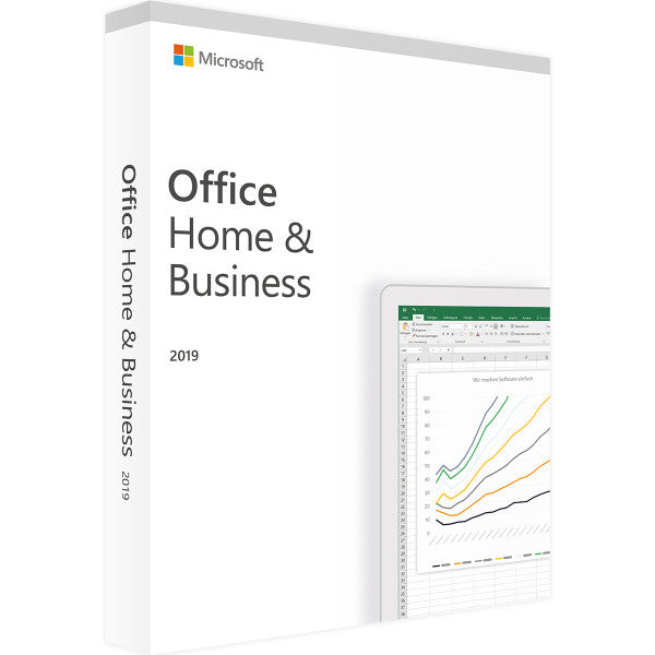 OFFICE 2019 HOME & BUSINESS - Produktschlüssel - Vollversion - Sofort-Download - 1 PC von Microsoft