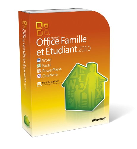 Office famille et étudiant 2010 - Equipez jusqu'à 3 PC von Microsoft