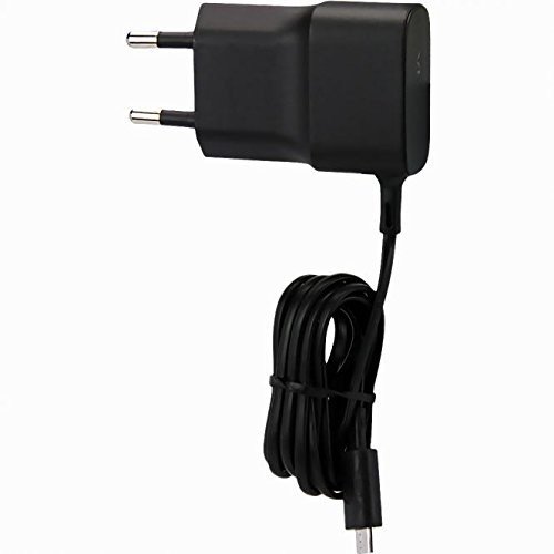 Original Microsoft / Nokia Ladegerät Ac-18E für Nokia Asha 230 Dual SIM Travelcharger Schwarz Ladekabel Micro-USB von Microsoft