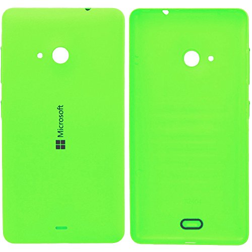 Original Microsoft Akkudeckel Green/grün für Lumia 535 (Akkufachdeckel, Batterieabdeckung, Rückseite, Back-Cover) - 8003487 von Microsoft