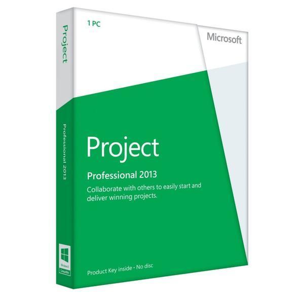 PROJECT 2013 PROFESSIONAL - Produktschlüssel - Vollversion - Sofort-Download - 1 PC von Microsoft