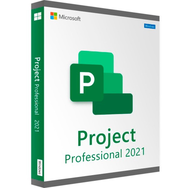 Project Professional 2021, Office-Software von Microsoft