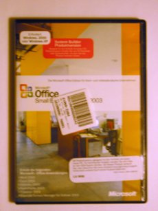 SB/ MS Office Small Business Edition 2003 + SP2 CD 1pk NON OSB, incl. Word, Excel, Outlook, PowerPoint, Publisher von Microsoft