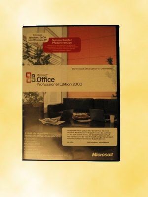 SB/MS Office Professional 2003 + SP1 CD W32 1PK NON OSB/ incl.Word, Excel, Outlook, PowerPoint, Publisher, Access 2003 von Microsoft