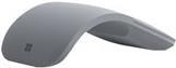 Surface Arc Mouse Maus optisch 2 Tasten drahtlos Bluetooth 4.0 Hellgrau (FHD-00002) (FHD-00002) von Microsoft