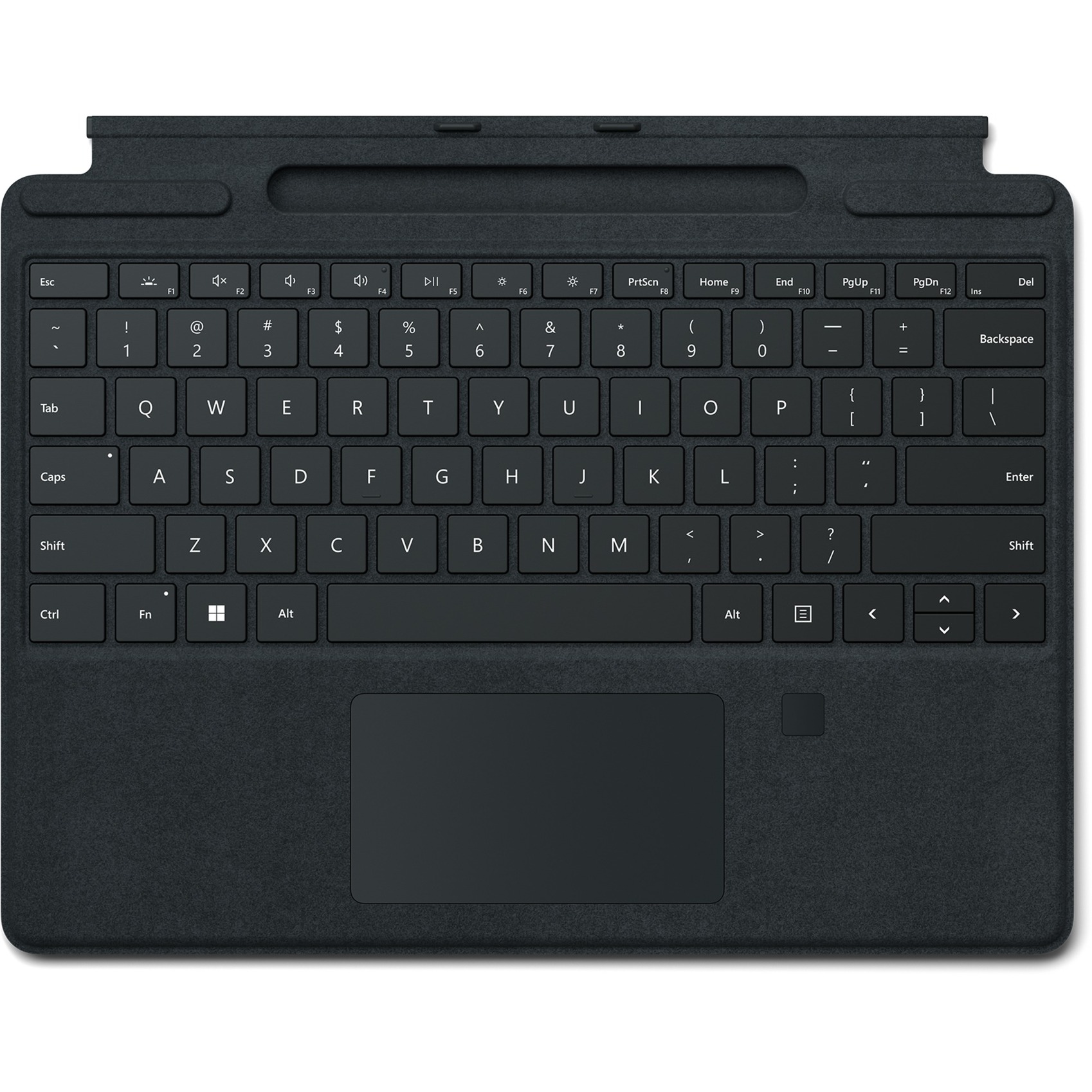 Surface Pro Signature Keyboard mit Fingerabdruckleser, Tastatur von Microsoft