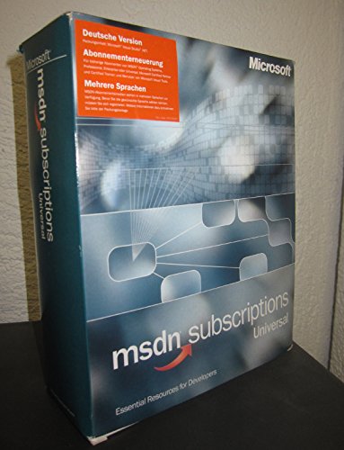 UP MS MSDN Universal 7.0 dt.. CD W32 von Microsoft