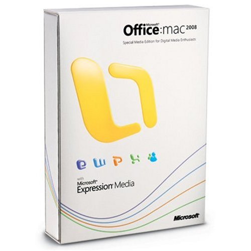 Update Office Media Edition 2008/ Mac / englisch / DVD von Microsoft