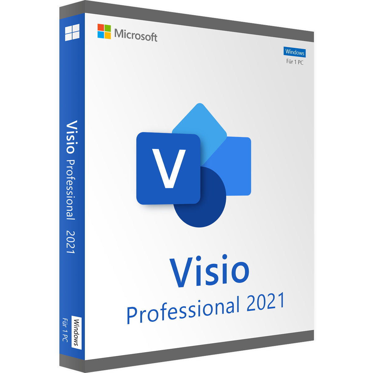VISIO 2019 PROFESSIONAL - Produktschlüssel - Vollversion - Sofort-Download - 1 PC von Microsoft