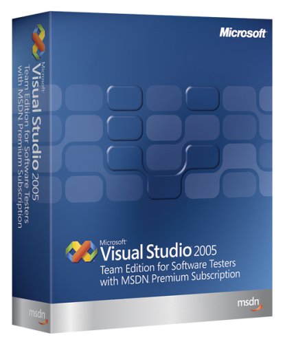 VStudio Team Ed Testers 2005 Win32 English w/MSDN Prem CD von Microsoft
