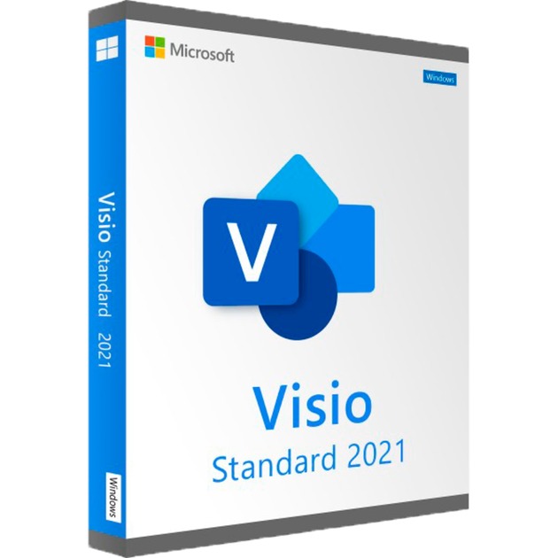 Visio Standard 2021, Grafik-Software von Microsoft