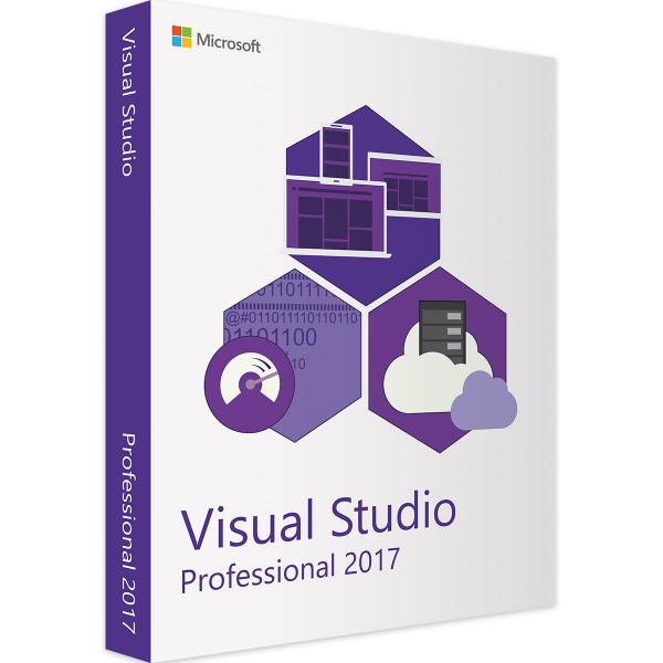 Visual Studio 2017 Professional - Produktschlüssel - Vollversion - Sofort-Download - 1 PC von Microsoft