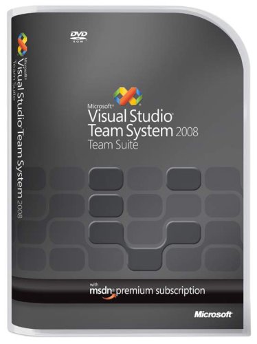 Visual Studio Team Suite 2008 English w/MSDN Prem Not to Latam DVD (PC) [Import] von Microsoft