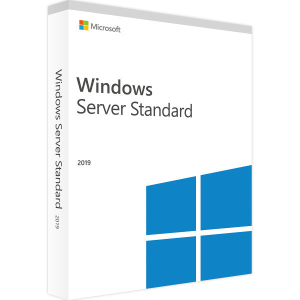 WINDOWS SERVER 2019 STANDARD - Produktschlüssel - Vollversion - Sofort-Download - 1 PC von Microsoft