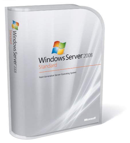 Windows Server 2008 R2 Standard - Full Package Product - 1 Server, 5 CALs von Microsoft