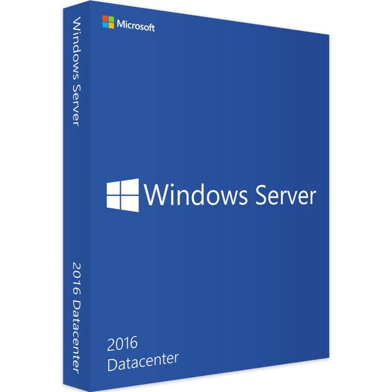 Windows Server 2016 Datacenter - Produktschlüssel - Vollversion - Sofort-Download - 1 PC von Microsoft