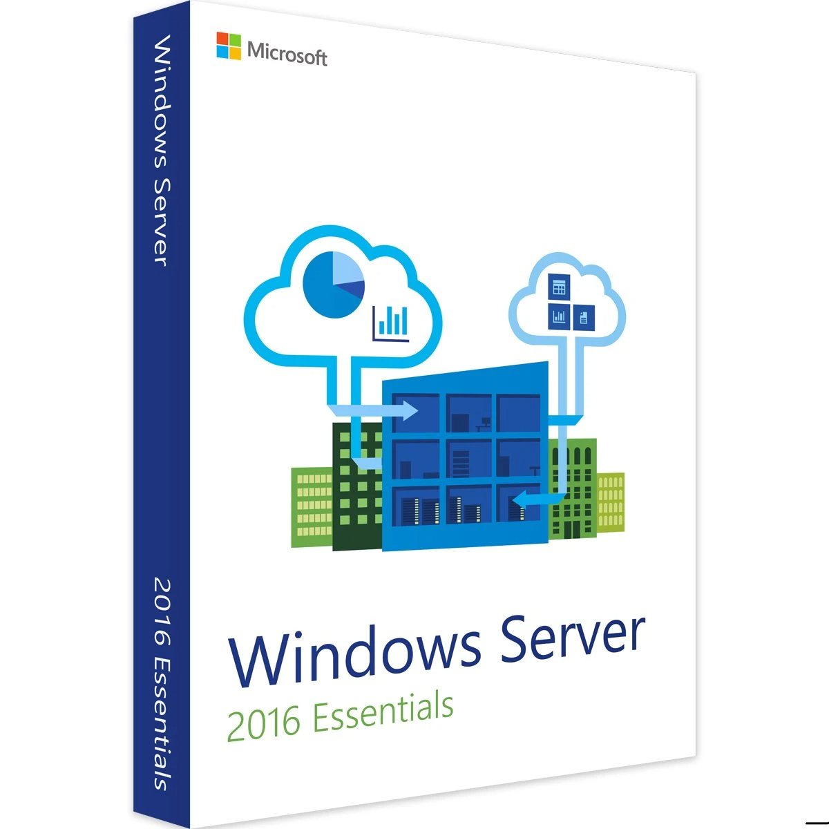 Windows Server 2016 Essentials - Produktschlüssel - Vollversion - Sofort-Download - 1 PC von Microsoft