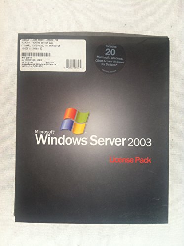 Windows Server CAL 2003 English MLP 20 Device CAL Windows Server CAL 2003 English MLP 20 Device CAL von Microsoft