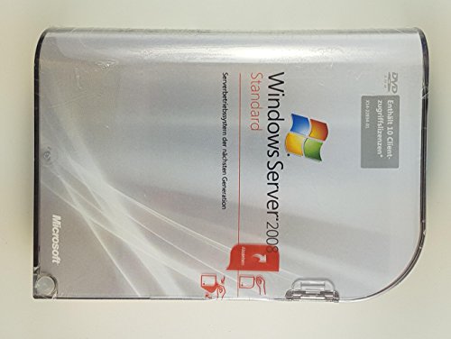 Windows Server Standard 2008/ 32-bit/x64 / DVD / 10 Clt von Microsoft