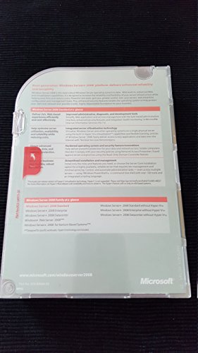 Windows Server Standrad 2008/ 32bit x64 / englisch / DVD / 5Clt Windows Server Standrad 2008/ 32bit x64 / englisch / DVD / 5Clt von Microsoft