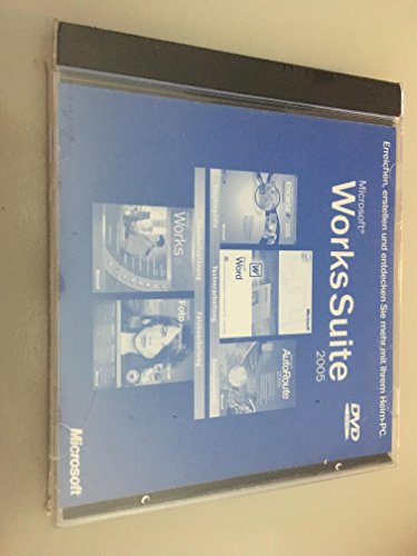Works Suite 2005 (DVD-ROM) von Microsoft