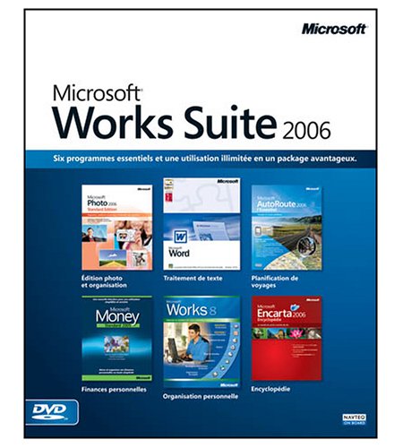 Works Suite 2006 DVD von Microsoft