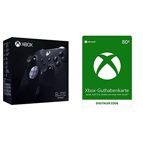 Xbox Elite Wireless Controller Series 2 & Xbox Live - 80 EUR Guthaben [Xbox Live Online Code] von Microsoft