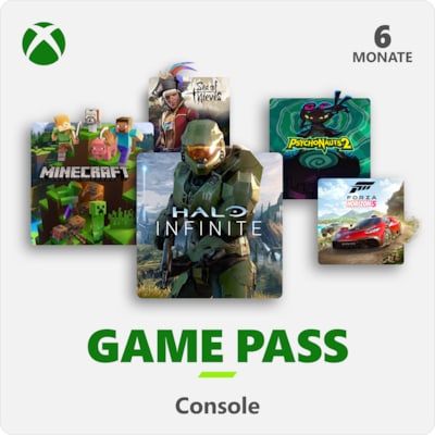 Xbox Game Pass für Konsole 6 Monate von Microsoft