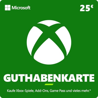 Xbox Guthabenkarte 25 EUR von Microsoft
