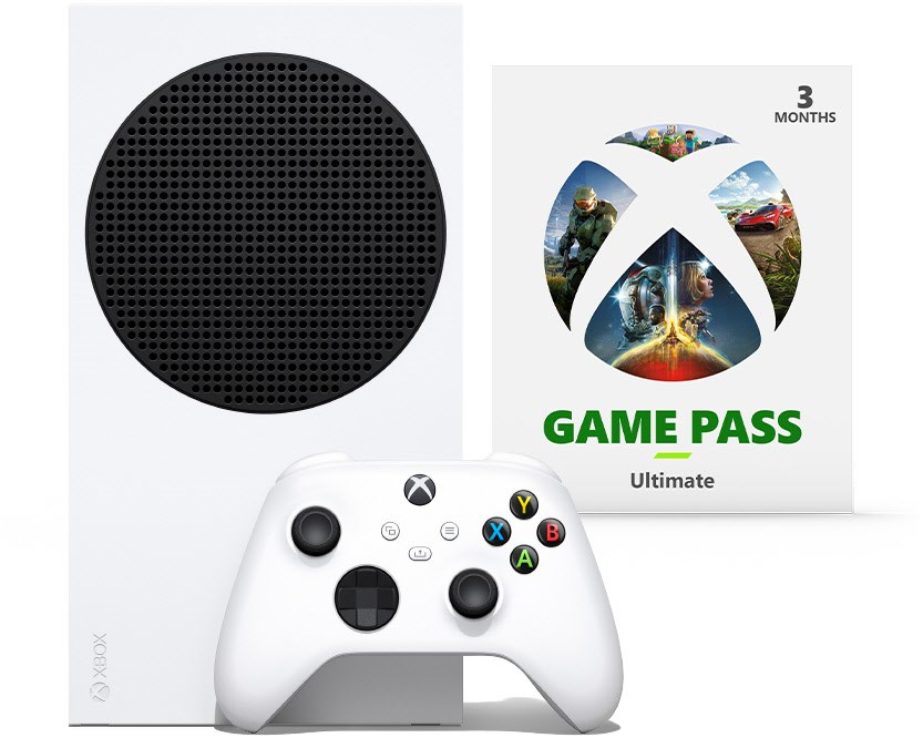 Xbox Series S (512GB) Starter Bundle inkl. 3 Monate Game Pass von Microsoft