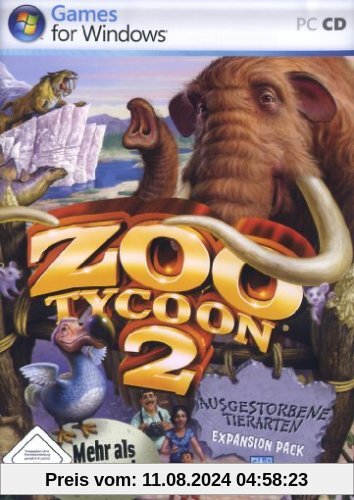 Zoo Tycoon 2 - Ausgestorbene Tierarten (DVD-ROM) von Microsoft